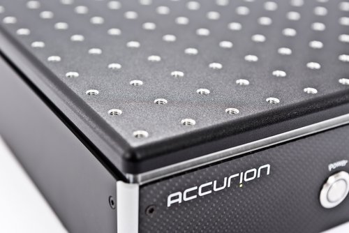 Active vibration isolation system i4 with M6/25 mounting holes detail